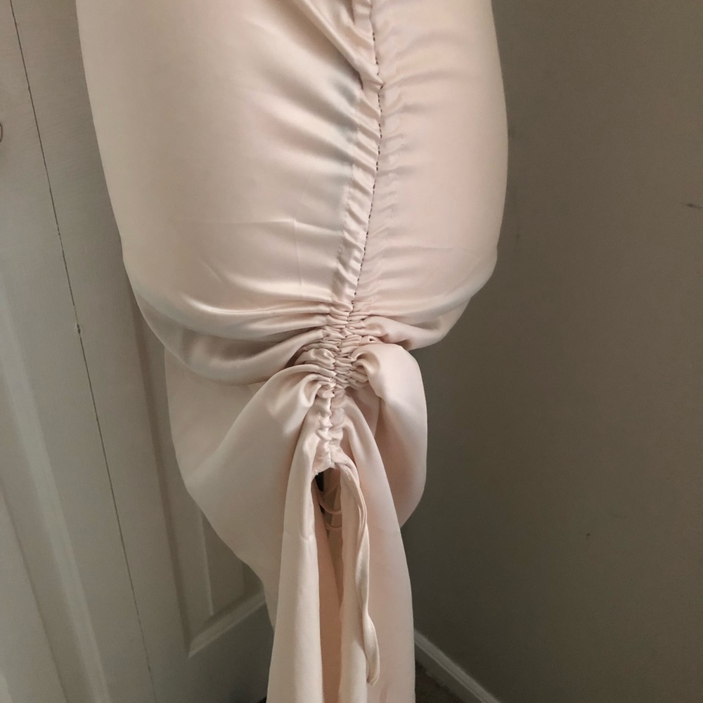 Nude Peach Evening Gown - Picture 10 of 12